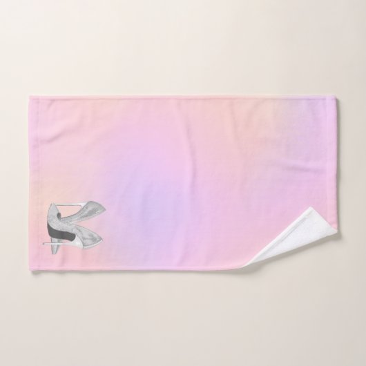 Silver Heels Pastels (Serviette à main)