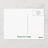 Silver Herfsten Park Briefkaart (Achterkant)