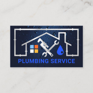 Silver Home Pipe Lijst Lekken Visitekaartje