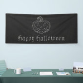 Silver Jack O' Lantern Halloween Spandoek (Beurs)