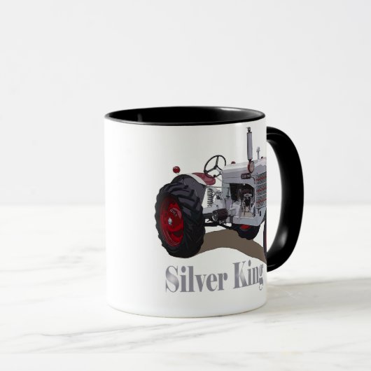 Silver King Tractor Mok (Voorkant rechts)
