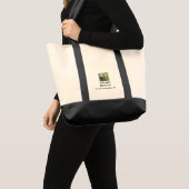Silver Labrador Retriever Canvas tas (Voorkant (product))