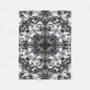 Silver Lace Fleece Deken