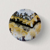 Silver Lace Onyx Ronde Button 3,2 Cm (Voorkant)