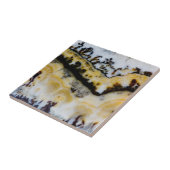 Silver Lace Onyx Tegeltje (Zijkant)