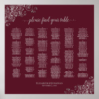 Silver Lace op de Alfabetische Schema van de Bourg