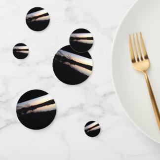 Silver Lake bij zonsondergang Confetti