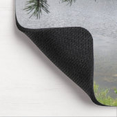 Silver Lake Framed door Evergreen Boughs Muismat (Hoek)