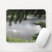 Silver Lake Framed door Evergreen Boughs Muismat (Met muis)