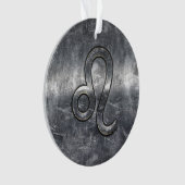 Silver Leo Zodiac Connexion Grunge style dévêtu (devant)