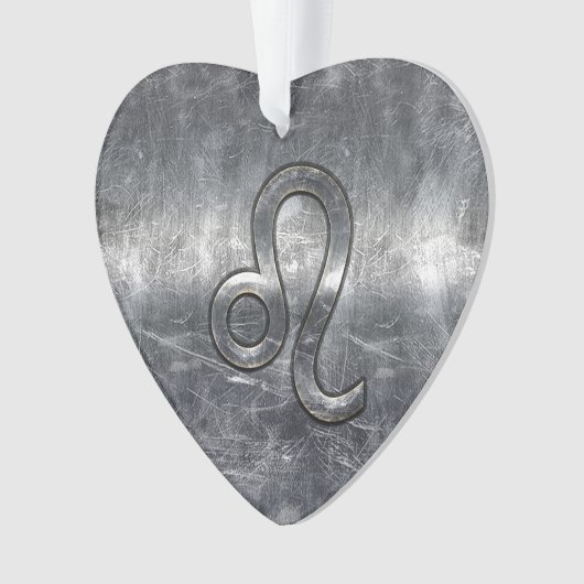 Silver Leo Zodiac Connexion Grunge style dévêtu (devant)