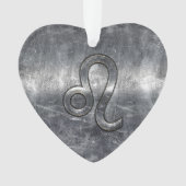 Silver Leo Zodiac Connexion Grunge style dévêtu (devant)