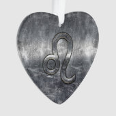 Silver Leo Zodiac Connexion Grunge style dévêtu (devant)