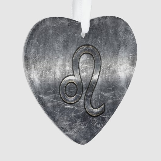 Silver Leo Zodiac Connexion Grunge style dévêtu (devant)