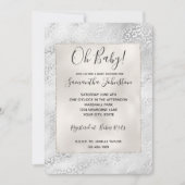 Silver Leopard Print Kaart (Voorkant)