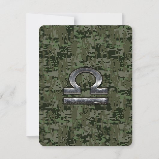 Silver Libra Zodiac Green Digital Camo (Voorkant)