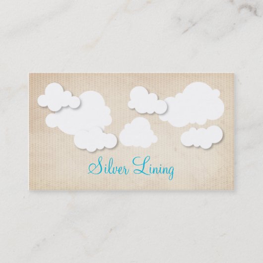 Silver Lining Visitekaartjes (Voorkant)