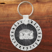 Silver Lion Sleutelhanger (Voorkant)