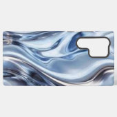 Silver Luxury Samsung Galaxy Hoesje (Achterkant horizontaal)