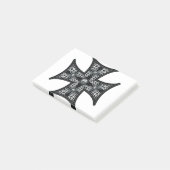 Silver Maltese kruis Post-it® Notes (Schuin)