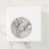 Silver Maple Bedankjes Labels (In situ)