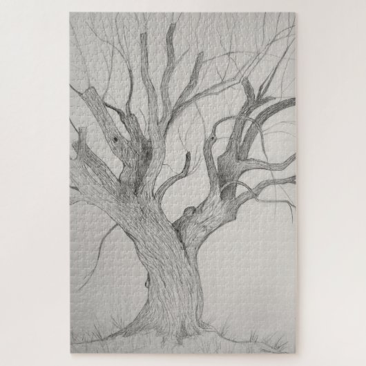 Silver Maple Jigzaag Puzzle Legpuzzel (Verticaal)