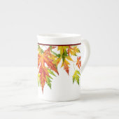 Silver Maple op een Bone China Mok (Voorkant rechts)