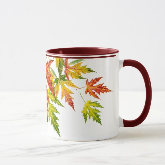 Silver Maple op een Combo Mok (11 oz) (Rechts)