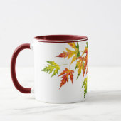 Silver Maple op een Combo Mok (11 oz) (Links)