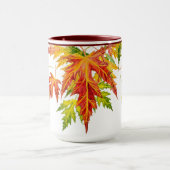 Silver Maple op een Combo Mok (15 oz) (Midden)