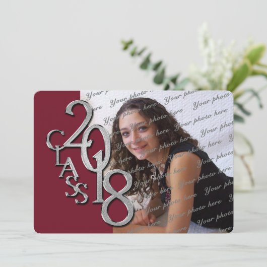 Silver Maroon 2018 - Invitation photo (Debout devant)