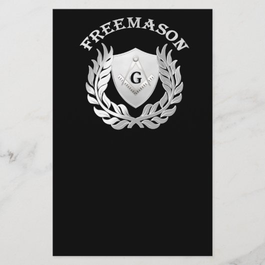 Silver masonry symbool flyer (Voorkant)