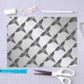 Silver Medical Caduceus Tissuepapier (Craft)