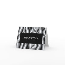 Silver Metal Bar Mitswa Bedankt Opmerking II