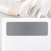 Silver Metal Kijk Etiket (Insitu)
