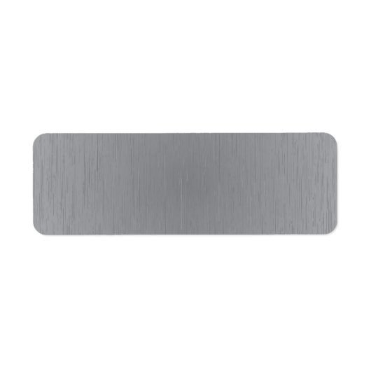 Silver Metal Kijk Etiket (Voorkant)