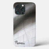 Silver Metal Wave Case-Mate iPhone Case (Achterkant)