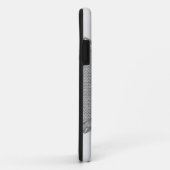 Silver Metallic look met diamanten patroon 2 Case-Mate iPhone Case (Achterkant/rechts)