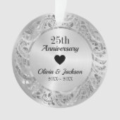 Silver Metallic Ornament (voorkant)