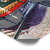 Silver Meteors "Seaboard" in Florida Highlands Poster (Hoek)