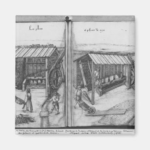 Silver-mijn van La Croix-aux-Mines, Lorraine Magneet