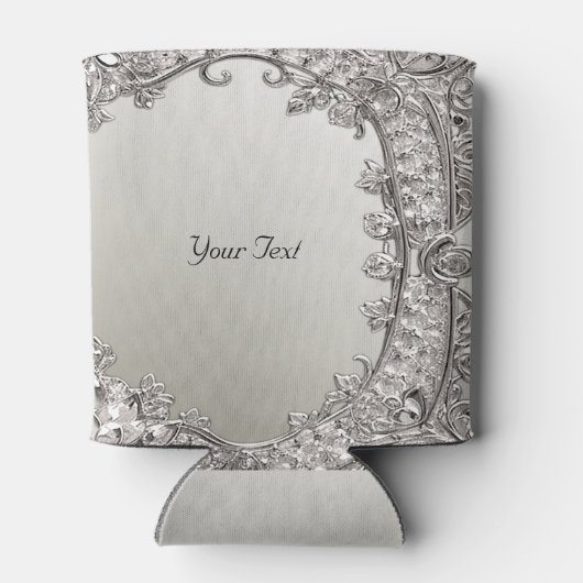 Silver Modern Favoriet Koelbox Blikjeskoeler (Achterkant)