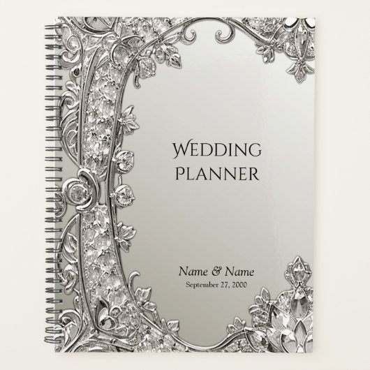 Silver  Modern Planner (Voorkant)