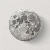 Silver Moon Round Ronde Button 3,2 Cm (Voorkant)