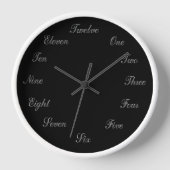 Silver n Black Clock (Voorkant)