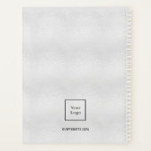 Silver name initialen fotobusiness planner (Achterkant)