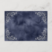  Silver Navy Blue Waterverf - Gegevens Informatiekaartje (Achterkant)