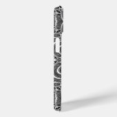 Silver OM Spirituele verbinding Case-Mate iPhone Case (Achterkant / Rechts)