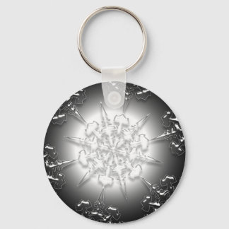 Silver Ornament Sleutelhanger
