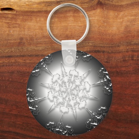 Silver Ornament Sleutelhanger (Voorkant)